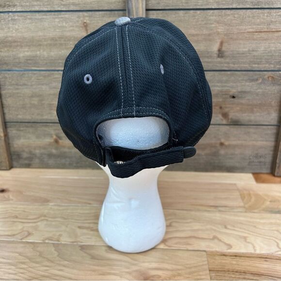 Nike Baseball Cap Hat Hook & Loop Adjustable Black - Picture 6 of 10